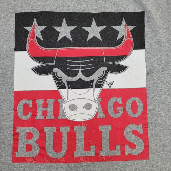 Chicago-Bulls Shirt XL/2XL 24x27 Gray - Picture 6 of 13